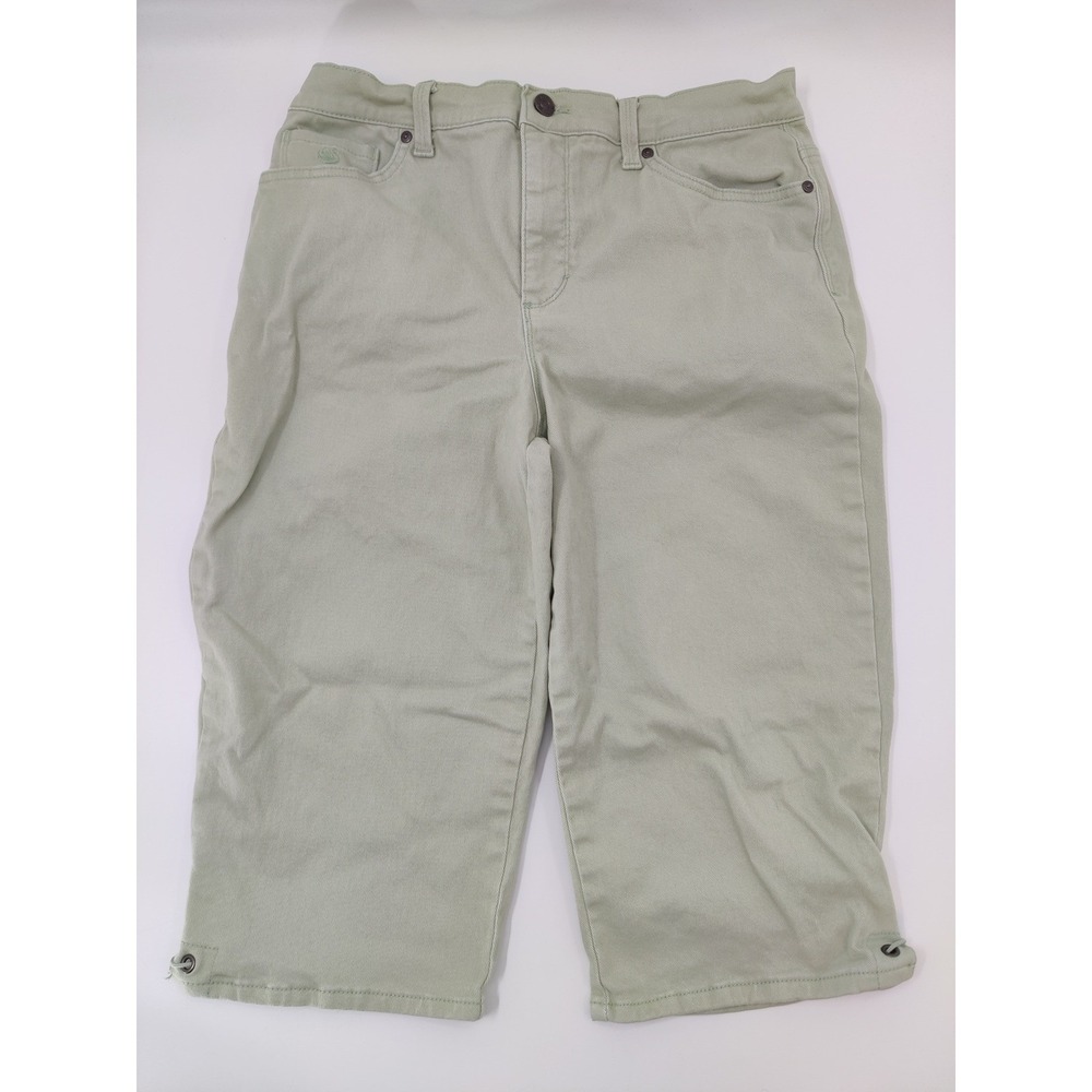Gloria Vanderbilt Amanda All Around Slimming Effect Capri Pants Size 8